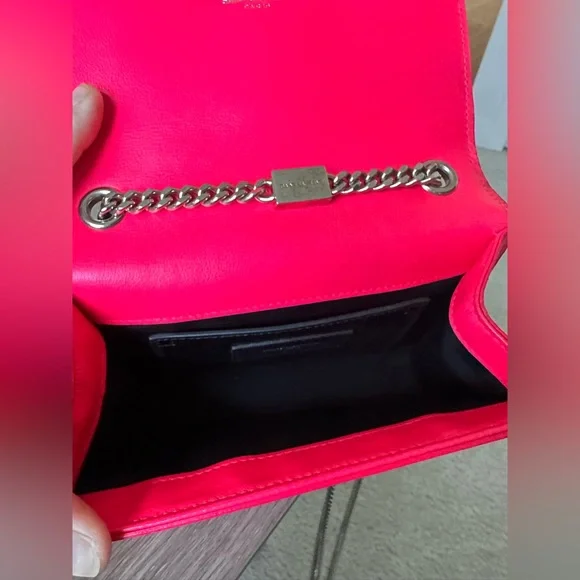 YSL Hot Pink Crossbody Bag - Picture 9 of 12
